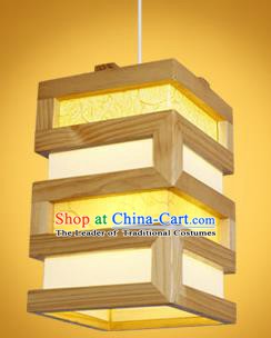 Chinese Classical Handmade Palace Lanterns Wood Hanging Lantern Ancient Ceiling Lamp