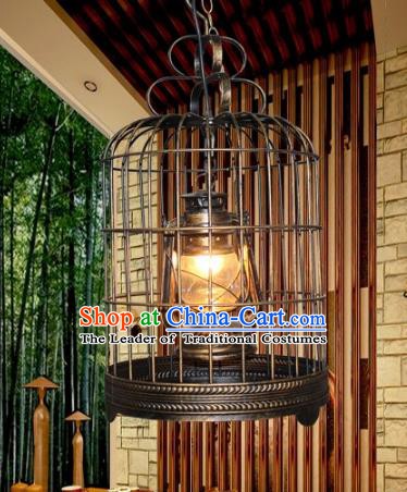 Traditional Chinese Ceiling Palace Lanterns Handmade Hanging Lantern Ancient Kerosene Lamp