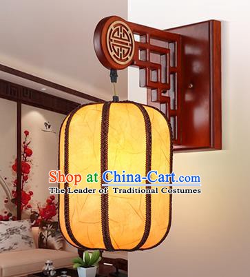 China Handmade Parchment Wall Lantern Wax Gourd Lanterns Traditional Lamp