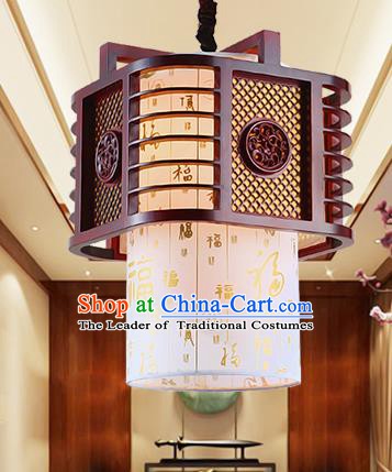 Traditional Chinese Handmade Wood Lantern Asian Ceiling Lanterns Ancient Lantern