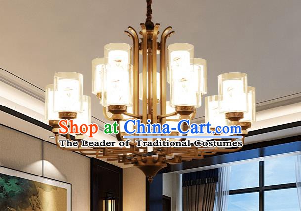 China Handmade Fifteen-Lights Ceiling Lanterns Traditional Chinese Palace Lantern Ancient Lanterns