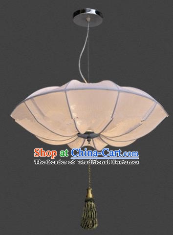 Top Grade Handmade Lotus Leaf Lanterns Traditional Chinese Palace Lantern Ancient Ceiling Lanterns