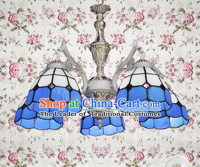 Top Grade Handmade Hanging Lanterns Traditional Chinese Five-Lights Palace Lantern Ancient Ceiling Lanterns