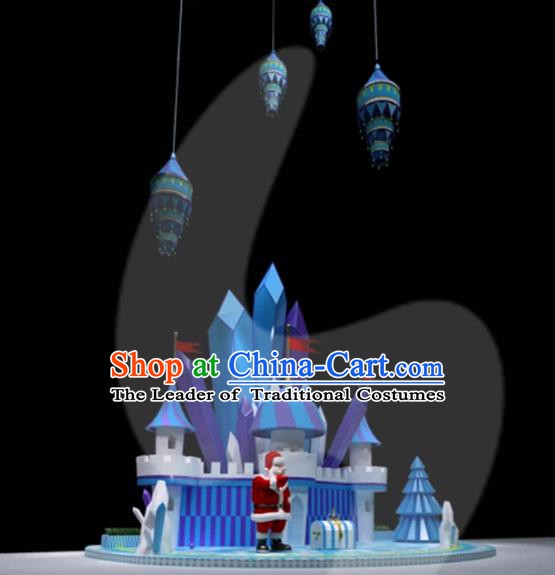 Handmade Christmas Festival Decorations Stage Display Lamp