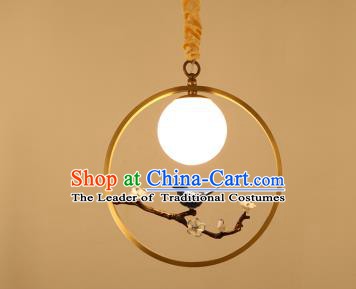 Traditional China Handmade Lantern Ancient Birds Hanging Lanterns Palace Ceiling Lamp