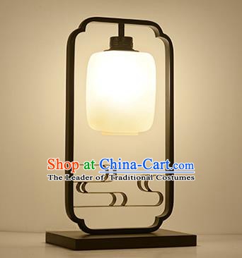 Traditional Asian Chinese Lanterns China Ancient Desk Lamp Iron Palace Lantern