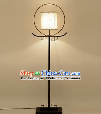 Traditional Asian Chinese Lanterns China Ancient Floor Lamp Iron Palace Lantern