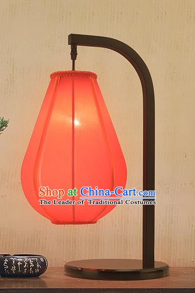 Asian China Style Lanterns Traditional Chinese Ancient Red Desk Lamp Palace Lantern