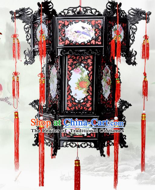 Chinese Handmade Palace Lanterns Traditional New Year Hanging Lantern