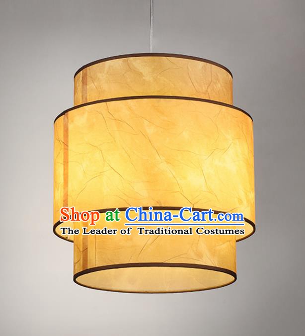 Chinese Classical Handmade Parchment Palace Lanterns Traditional Hanging Lantern Ancient Ceiling Lamp