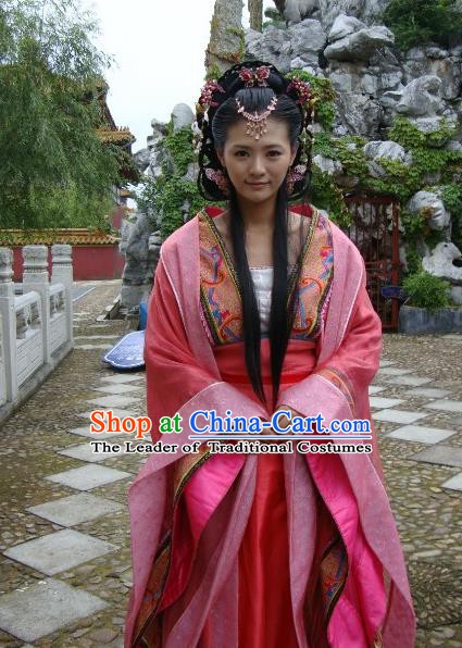 Ancient Chinese Ming Dynasty Imperial Concubine De Historical Costume Embroidered Replica Costume for Women