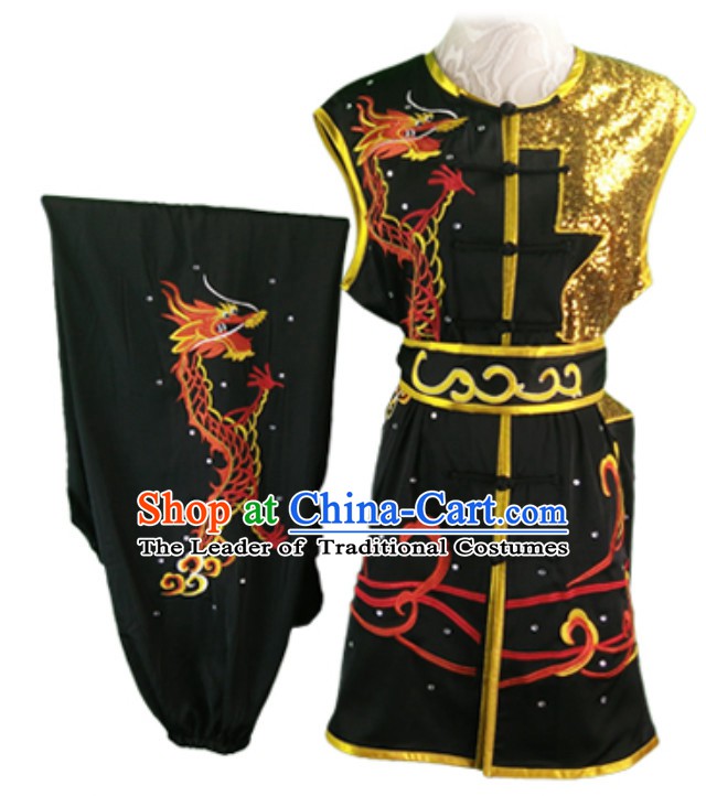 Made to Order Top Nanquan Southern Fist Sleeveless Best and the Most Professional Kung Fu Competition Clothes Contest Suits