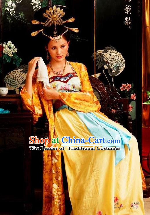 Chinese Ancient Novel A Dream in Red Mansions Character Xifeng Wang Costume for Women