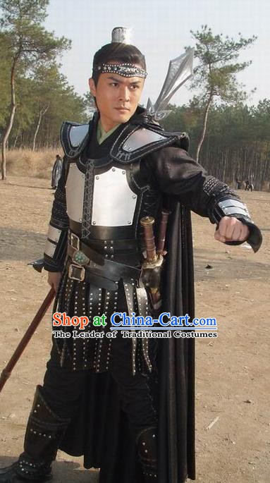 Chinese Ancient Song Dynasty General Yang Xun Replica Costume for Men