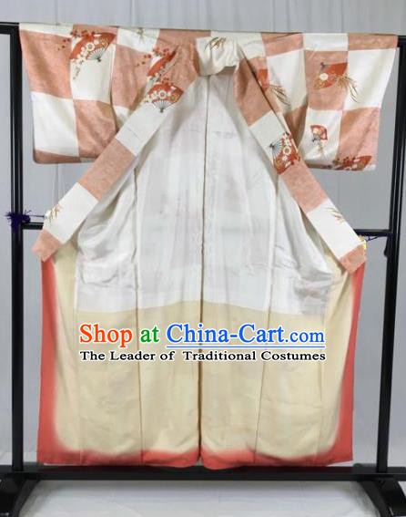 Japanese Traditional Mikado Kimono Ancient Samurai Yukata Robe Wafuku Hakama Haori Clothing for Men