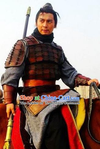 Chinese Ancient Novel Water Margin Character Shi Xiu Costume Song Dynasty Mount Liang Hero Replica Costume