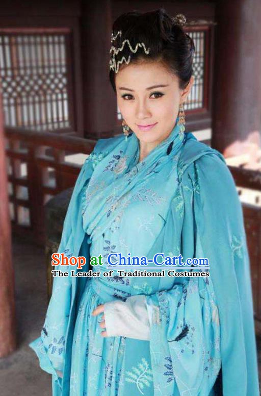 Chinese Ancient Song Dynasty Palace Princess Replica Costume for Women