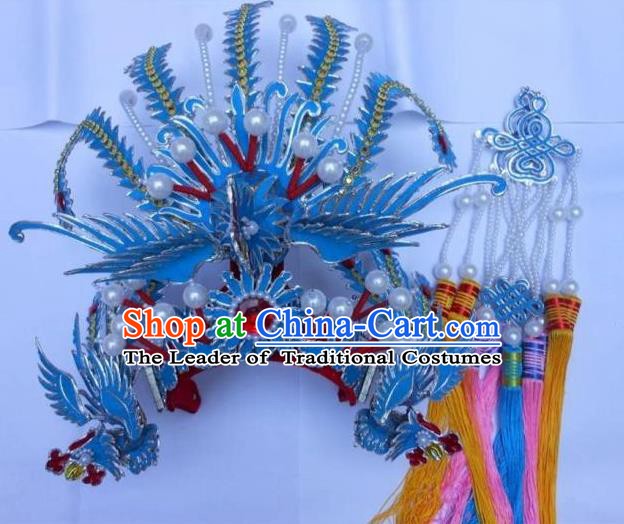 Traditional Chinese Beijing Opera Hair Accessories Princess Phoenix Coronet Peking Opera Actress Headwear