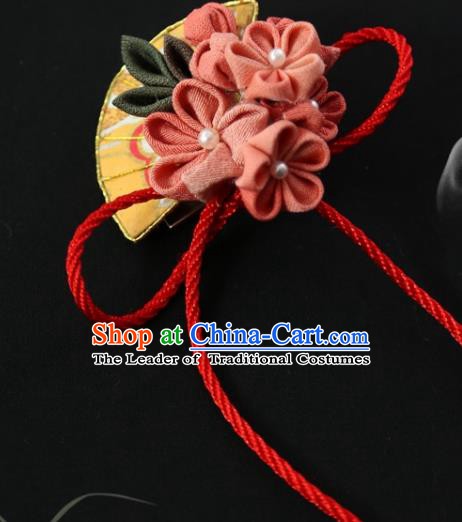 Traditional Asian Japan Hair Accessories Japanese Fashion Apparel Kimono Headwear for Women