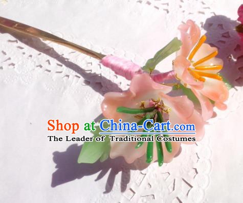 Traditional Chinese Ancient Hair Accessories Hair Stick Flowers Hairpins Hair Jewellery Headwear for Women