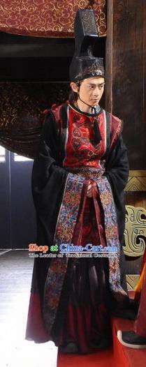 Ancient Chinese Spring and Autumn Period Eunuch Replica Costumes for Men