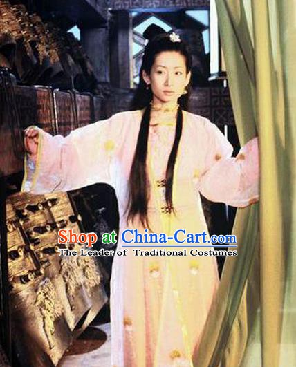 Chinese Ancient Chunqiu Period Imperial Concubine Li Hanfu Dress Embroidered Replica Costume for Women