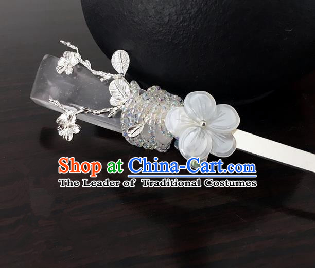 Traditional Handmade Chinese Ancient Classical Hair Accessories Crystal Hair Clip Hairpins for Women