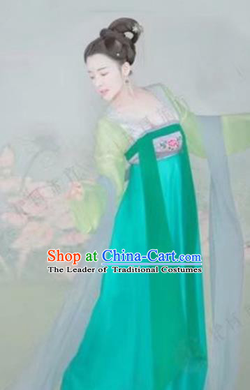 Chinese Traditional Tang Dynasty Imperial Consort Hanfu Dress Ancient Imperial Concubine Costume for Women