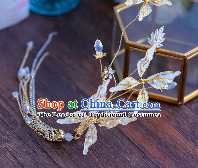 Chinese Traditional Handmade Hair Accessories Ancient Hairpins Butterfly Hair Stick for Women