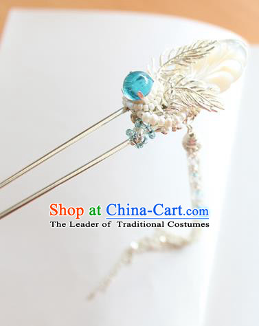 Chinese Ancient Handmade Tassel Hair Clip Hair Accessories Hanfu Hairpins for Women