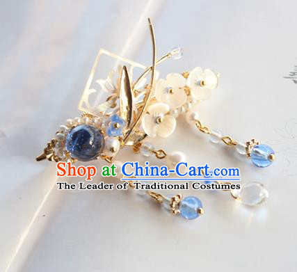 Chinese Ancient Handmade Orchid Hair Claw Hair Accessories Hanfu Hairpins for Women