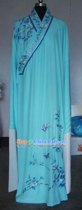 Chinese Traditional Beijing Opera Niche Costumes China Peking Opera Embroidered Peony Robe for Adults