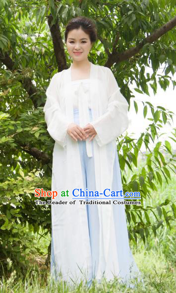 Chinese Traditional Song Dynasty Swordswoman Costumes Ancient Nobility Lady Dress for Women