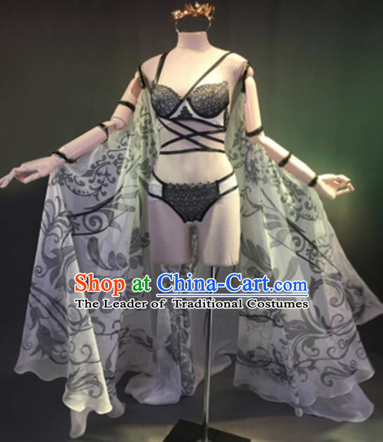 Top Grade Models Show Costume Bikini Dress Stage Performance Compere Clothing for Women