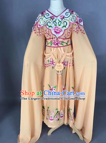 Traditional Chinese Peking Opera Costume Beijing Opera Actress Ginger Dress for Kids