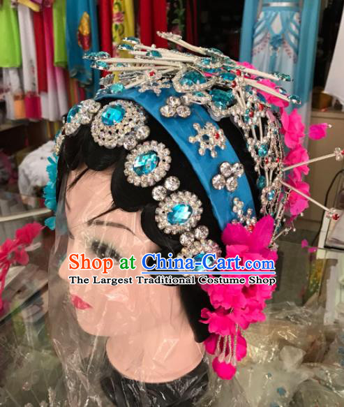 Chinese Traditional Beijing Opera Diva Hair Accessories Peking Opera Headdress for Women