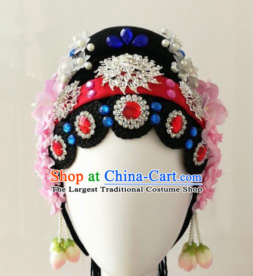 Chinese Traditional Beijing Opera Diva Hair Accessories Headdress for Women