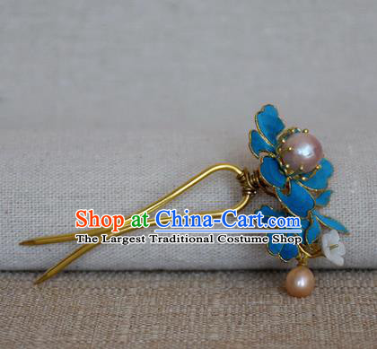 Chinese Handmade Hair Accessories Hairpins Ancient Hanfu Hair Clip for Women