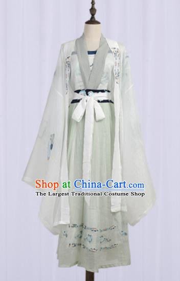 Chinese Ancient Fairy Costumes Traditional Tang Dynasty Imperial Consort Hanfu Dress for Women