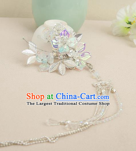 Chinese Ancient Traditional Hanfu Tassel Hair Stick Handmade Classical Hair Accessories for Women