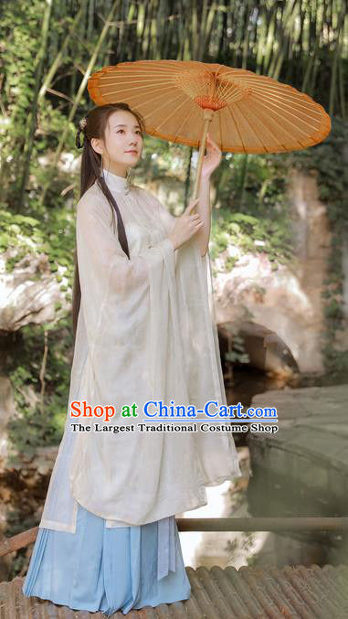 Traditional Chinese Ancient Rich Women Hanfu Dress Ming Dynasty Princess Silk Historical Costumes Complete Set