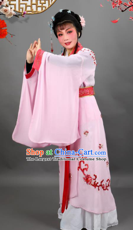 Professional Chinese Traditional Beijing Opera Queen Pink Dress Ancient Empress Costume for Women