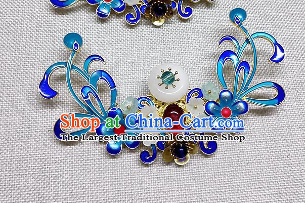 Chinese Ancient Princess Hair Crown Traditional Hair Accessories Hanfu Hairpins for Women