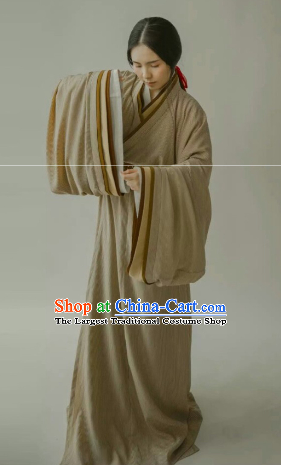 Ancient Chinese Female Civilian Costumes Common People Hanfu Costumes for Women