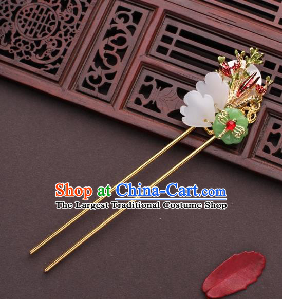 Traditional Chinese Hanfu Bamboo Hair Clip Ancient Court Princess Hairpins Hair Accessories for Women