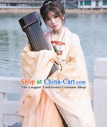 Traditional Chinese Tang Dynasty Court Dancer Replica Costumes Ancient Imperial Concubine Hanfu Dress for Women