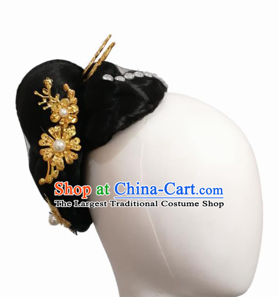 Chinese Traditional Ethnic Dance Hair Accessories Korean Nationality Dance Headwear for Women