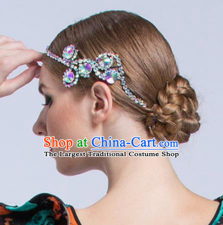 Handmade Latin Dance Competition Hair Stick Modern Dance International Rumba Dance Hair Accessories for Women