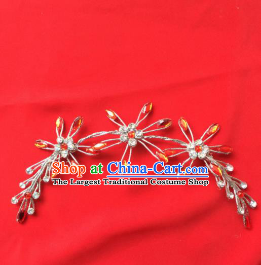 Chinese Beijing Opera Actress Hair Stick Hairpins Traditional Peking Opera Princess Hair Accessories for Women