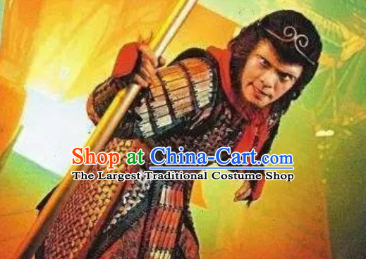 Journey to the West Stephan Chow Version Monkey King Costume Armor Complete Set